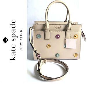 Kate Spade (NY) Cameron Spade Flower Appliqué NWT